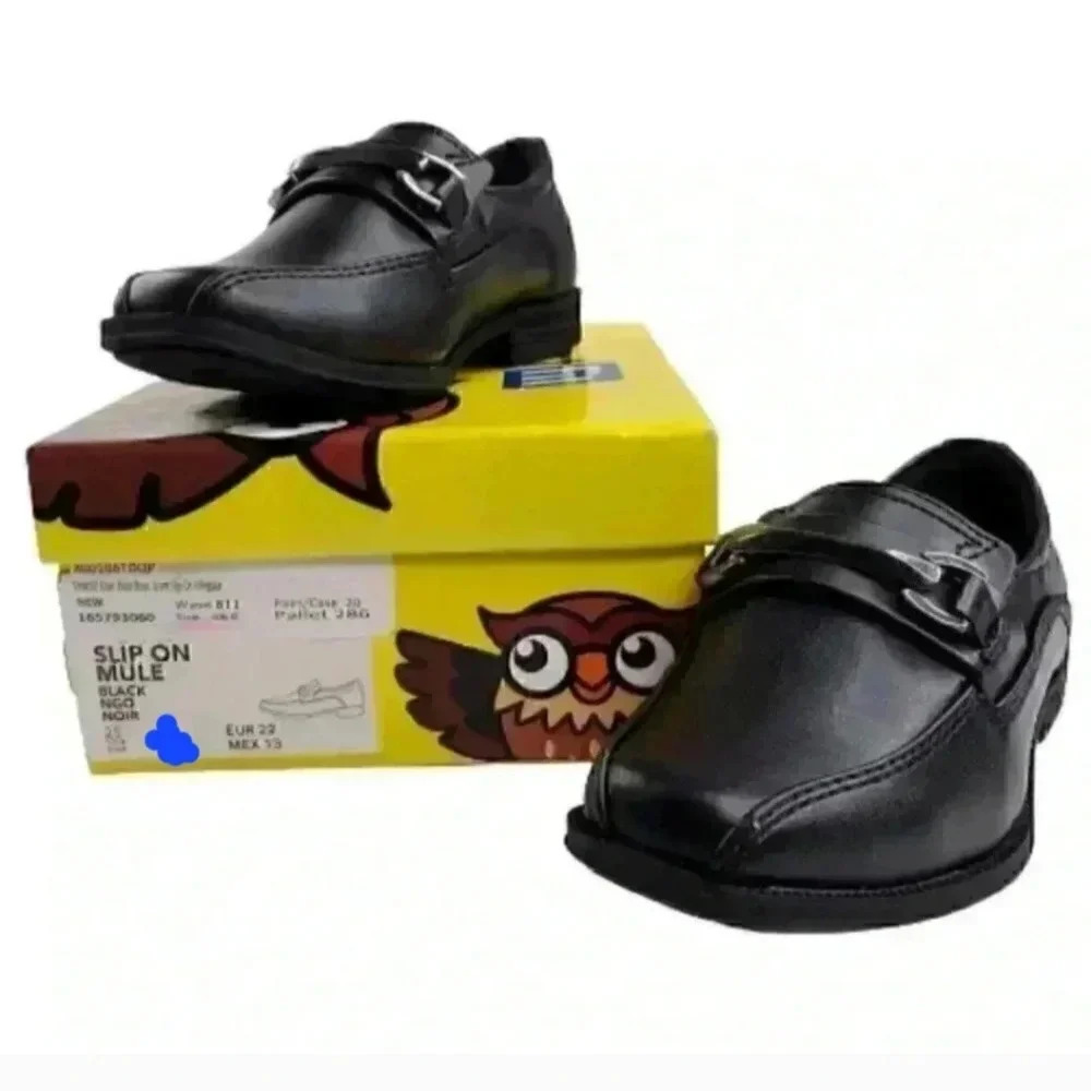 SmartFit Kids' Boys' Toddler Black Mule Slip-On Casual Size 5.5